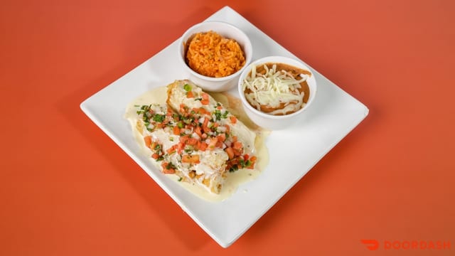 (L) Tamales.