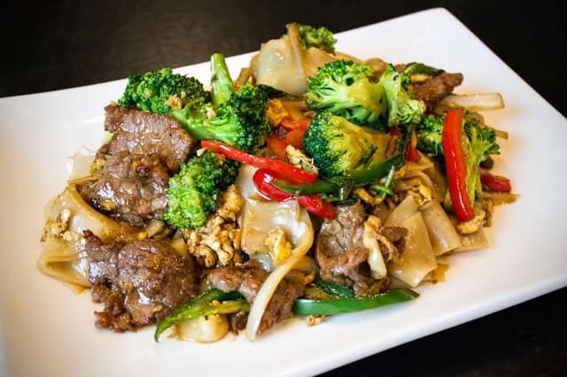 (C) Drunken Noodles.